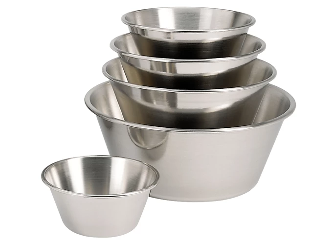 FLAT BOTTOM PASTRY BOWL, ROUND OPENED EDGE 