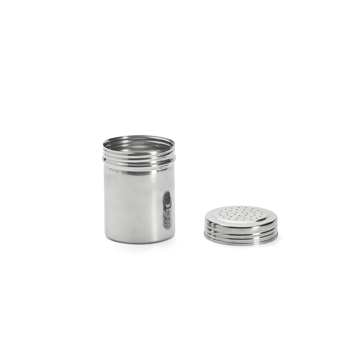 SAUPOUDREUSE INOX A TROUS FINS