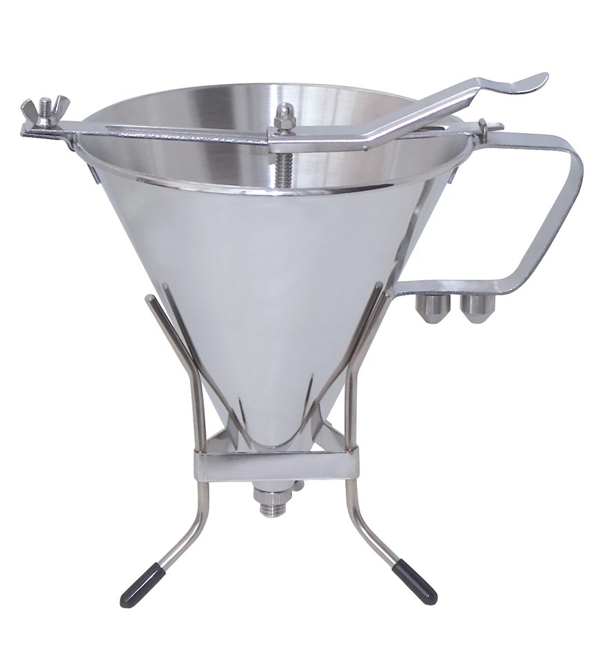 AUTOMATIC PISTON FUNNEL KWIK PRO, ALL STAINLESS STEEL 1.9L