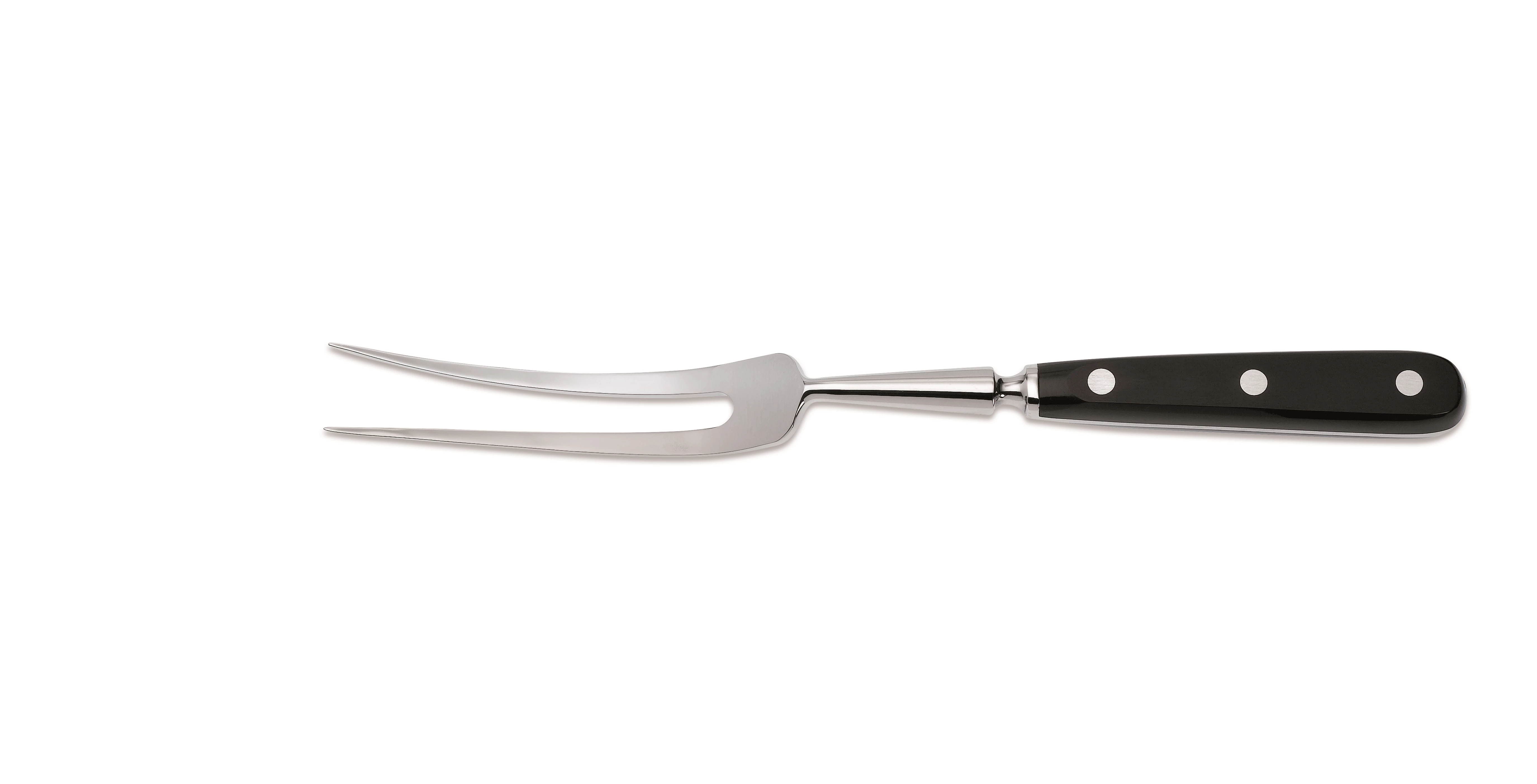 MEAT FORK, FORGED, BLACK 20 CM